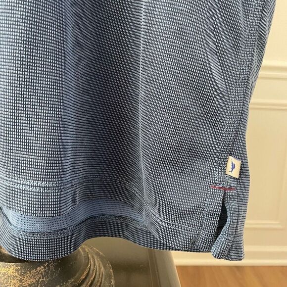 Tommy Bahama Blue Polo Shirt L - Picture 3 of 7